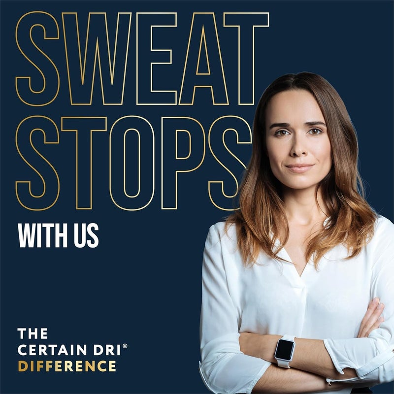 Certain Dri Prescription Strength Clinical Antiperspirant Roll-On for Hyperhidrosis, 72-Hour Sweat Protection, Fragrance-Free, Doctor-Recommended for Men & Women, 1.2 fl oz, (3-Pack) - Image 3